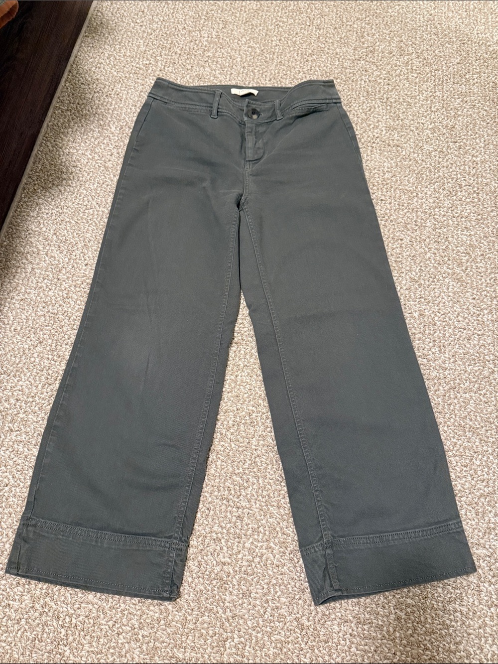 LOFT Wide Leg Women’s Jeans in Olive